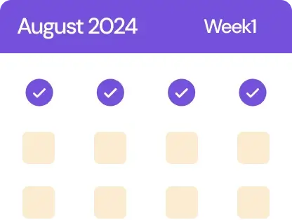 Consistent posting schedule.